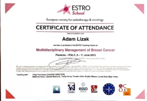 Certyfikat Adam Lizak 7